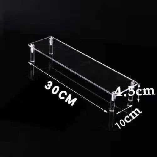 image-Acrylic Display stand for Amiibo Funko POP Figures,Cupcake Cosmetic Nail Polish Clay Figurine Jewelry for Display Stand Riser