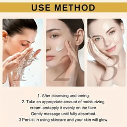 image-SUYARUN Korean Rice Extract Hydrating Face Cream 24H Moisture - Brightening Nourishing Skincare for Dry Sensitive Skin All Types