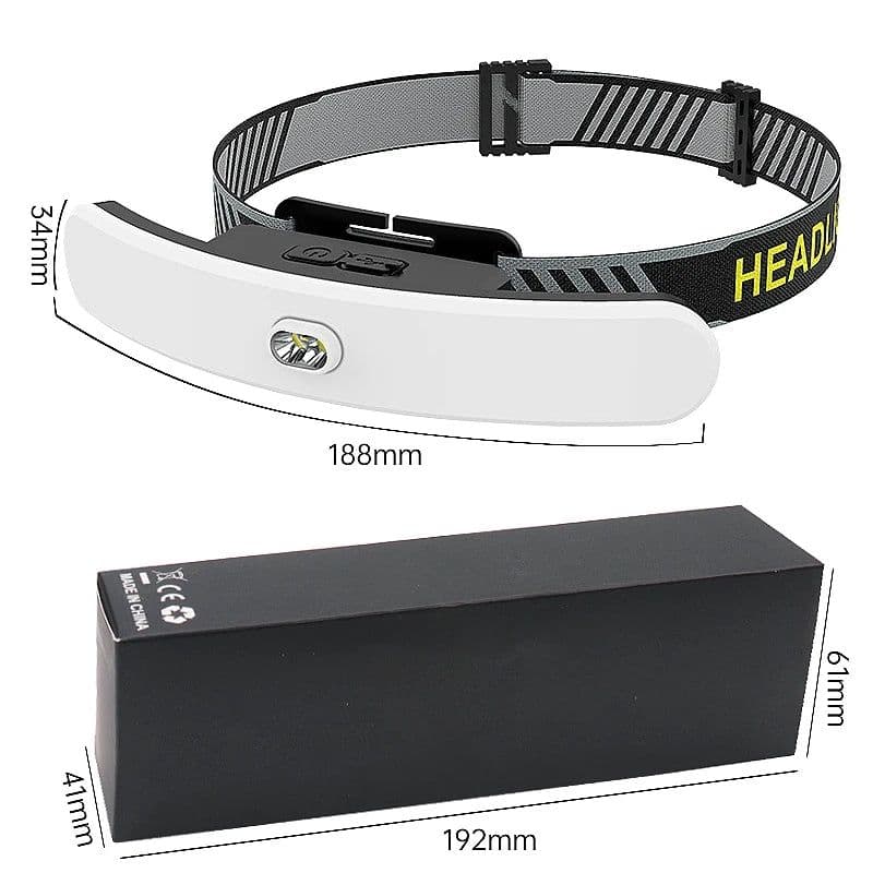 image-Led Headlamp Usb Rechargeable For Eyelash Extension Grafting Lamp Eye Protection Light Shadowless Nail Art Eyebrow Lip Tattoo