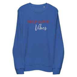 image-Organic Cotton Sweatshirt - Self Love Sweatshirt – Eco-Friendly
