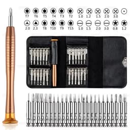 image-Precision Screwdriver Set, Laptop Tool Kit, 152/25 in 1 Professional Computer Screwdriver Repair Kit T5 T6 Torx Screwdriver