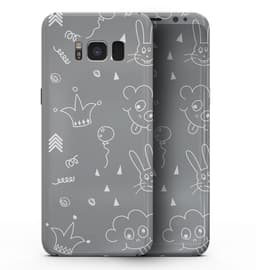 image-Gray Jester hat with Balloons - Samsung Galaxy S8 Full-Body Skin Kit