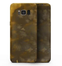 image-Grunge Yellow and Gray Explosions - Samsung Galaxy S8 Full-Body Skin