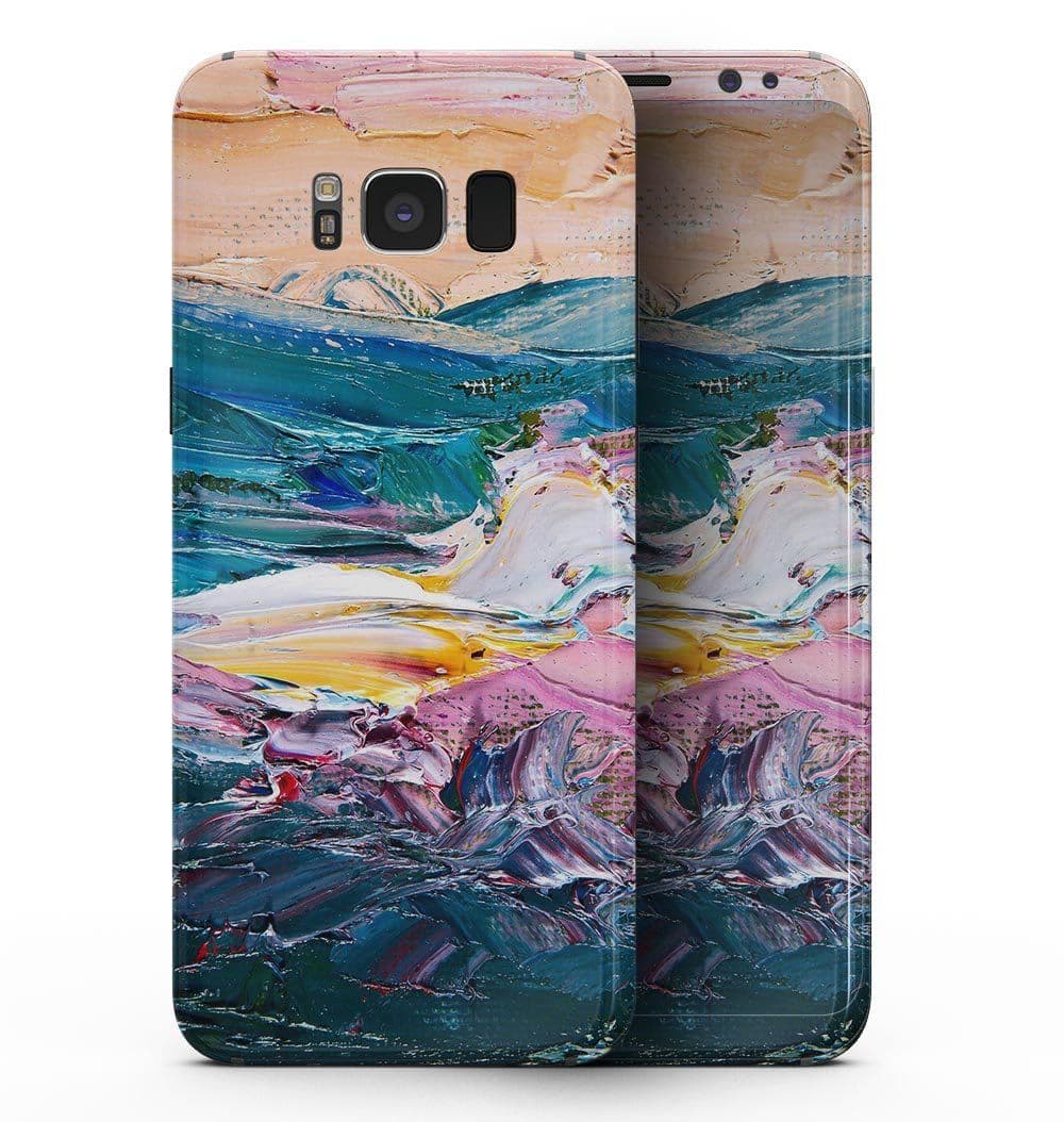 image-Abstract Oil Strokes - Samsung Galaxy S8 Full-Body Skin Kit
