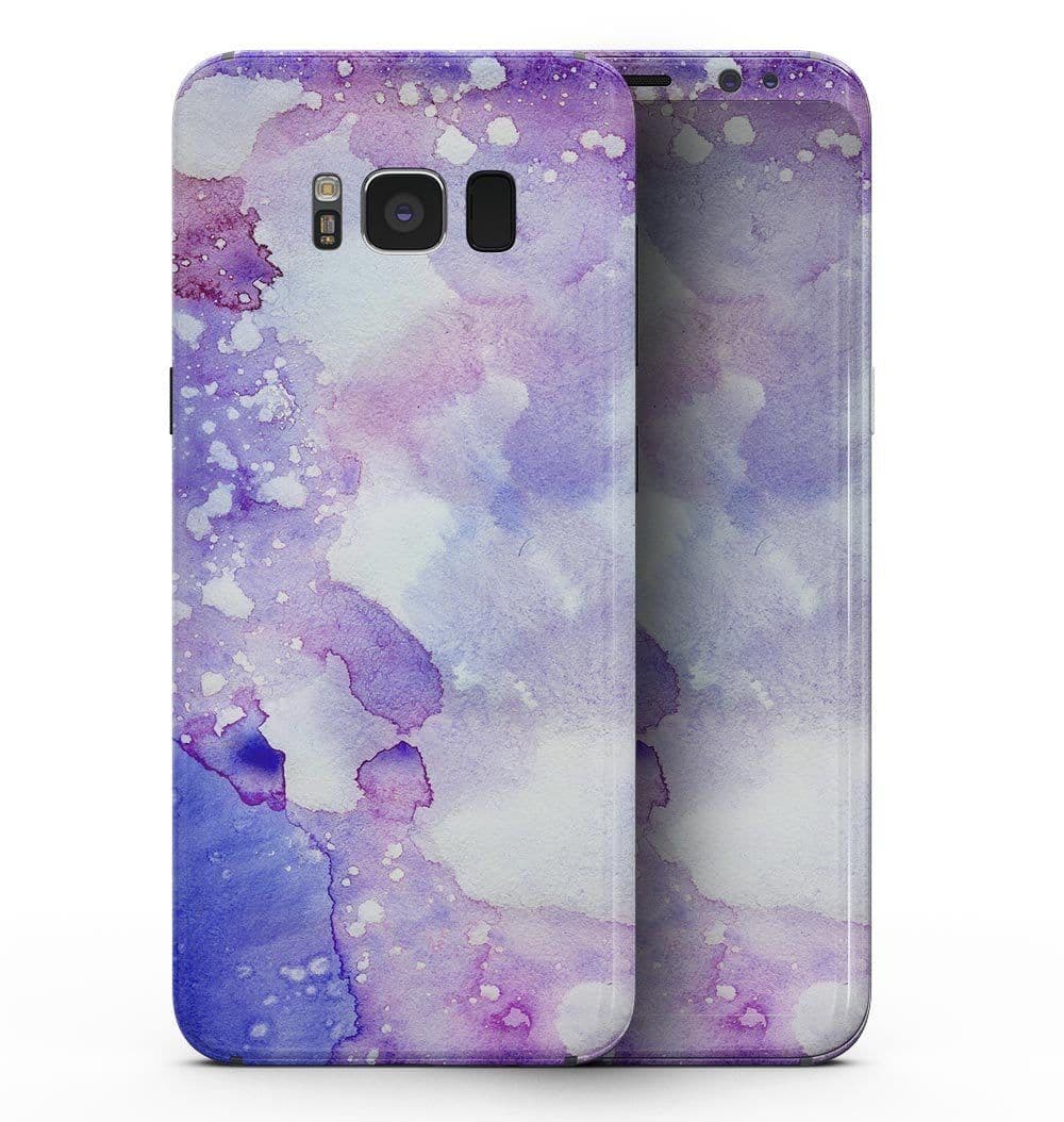 image-Blue 4 Absorbed Watercolor Texture - Samsung Galaxy S8 Full-Body Skin