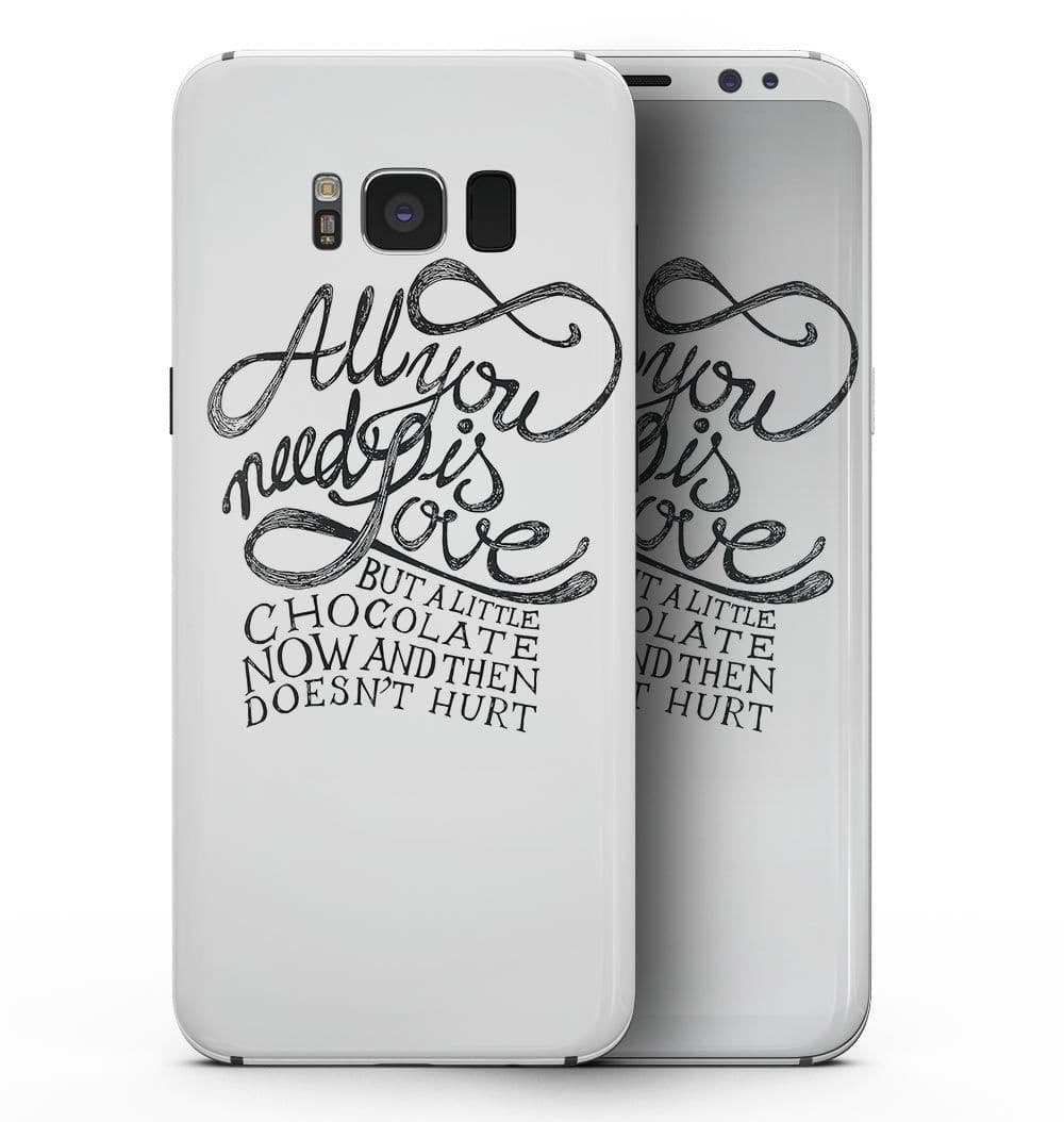 image-Love and Chocolate - Samsung Galaxy S8 Full-Body Skin Kit