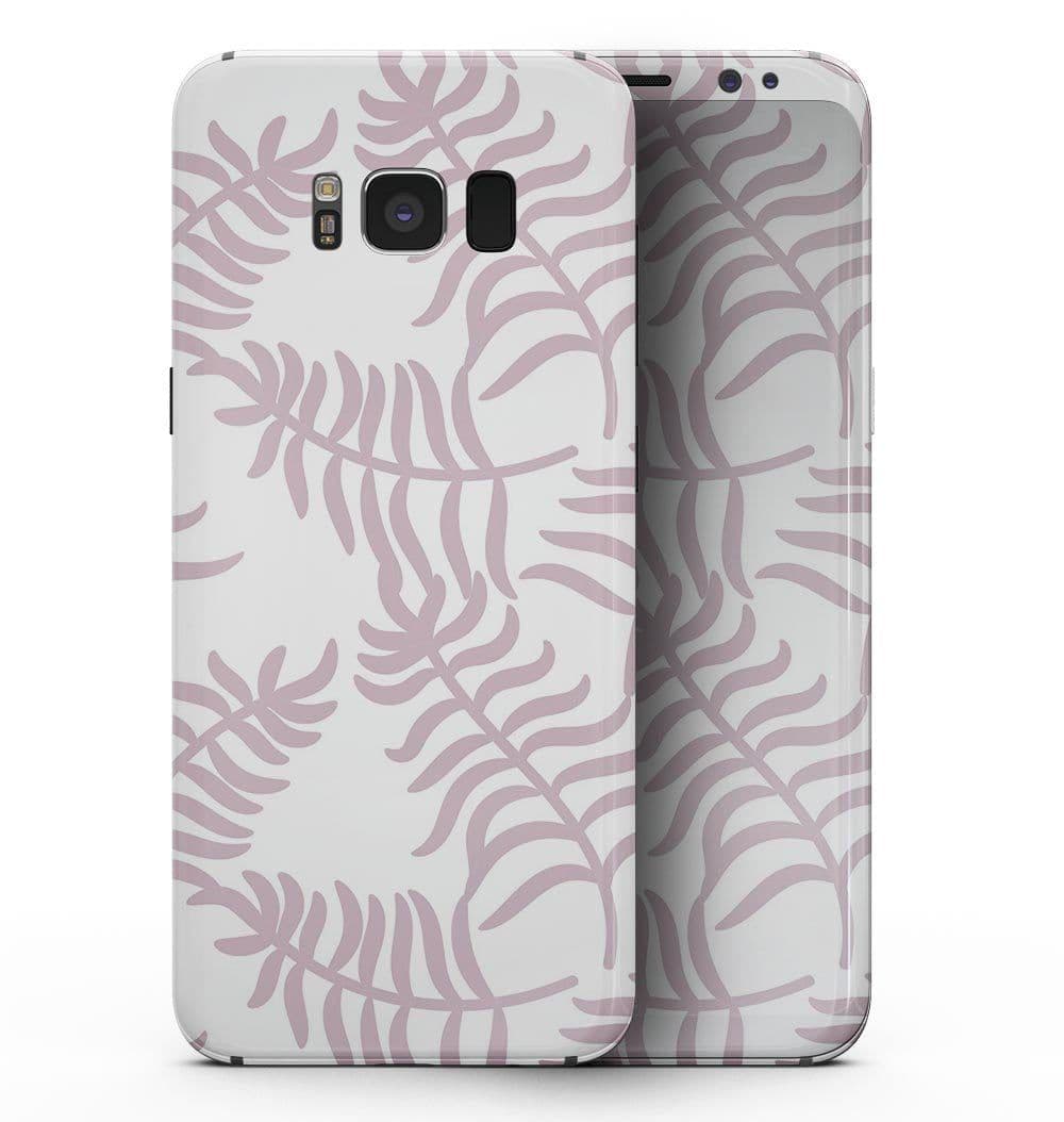 image-Whispy Leaves of Pink - Samsung Galaxy S8 Full-Body Skin Kit