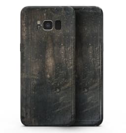 image-Grungy Scratched Woodgrain Surface - Samsung Galaxy S8 Full-Body Skin