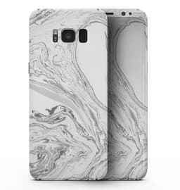 image-Gray 50 Textured Marble - Samsung Galaxy S8 Full-Body Skin Kit