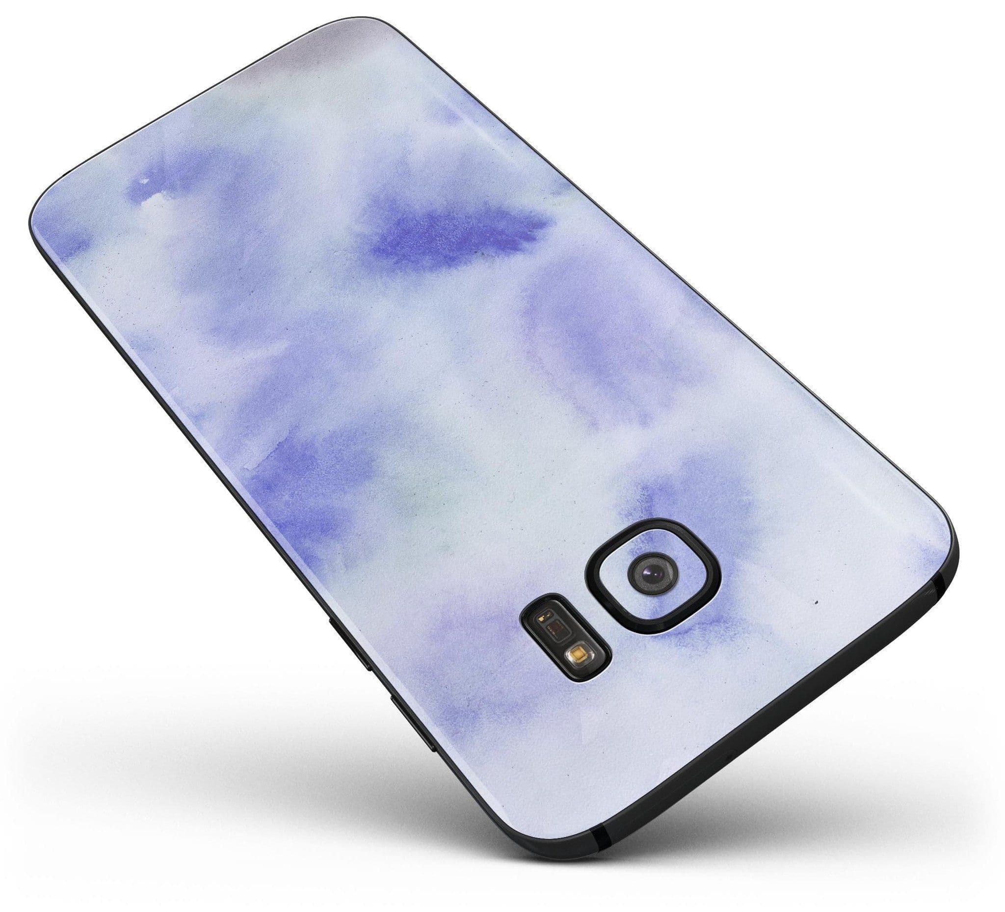 image-Blue 191 Textured Marble - Full Body Skin-Kit for the Samsung Galaxy