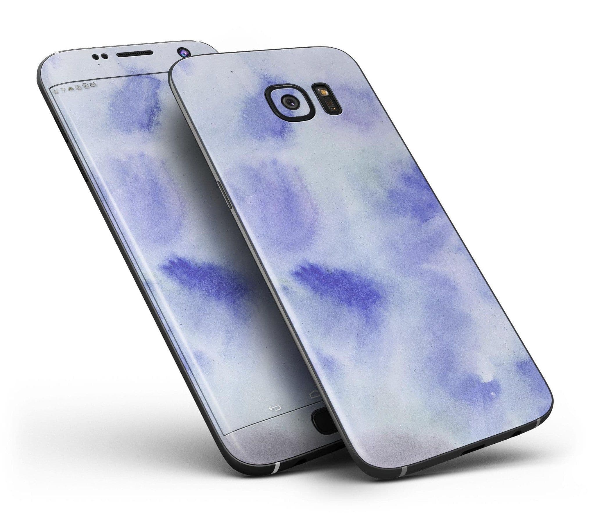 image-Blue 191 Textured Marble - Full Body Skin-Kit for the Samsung Galaxy