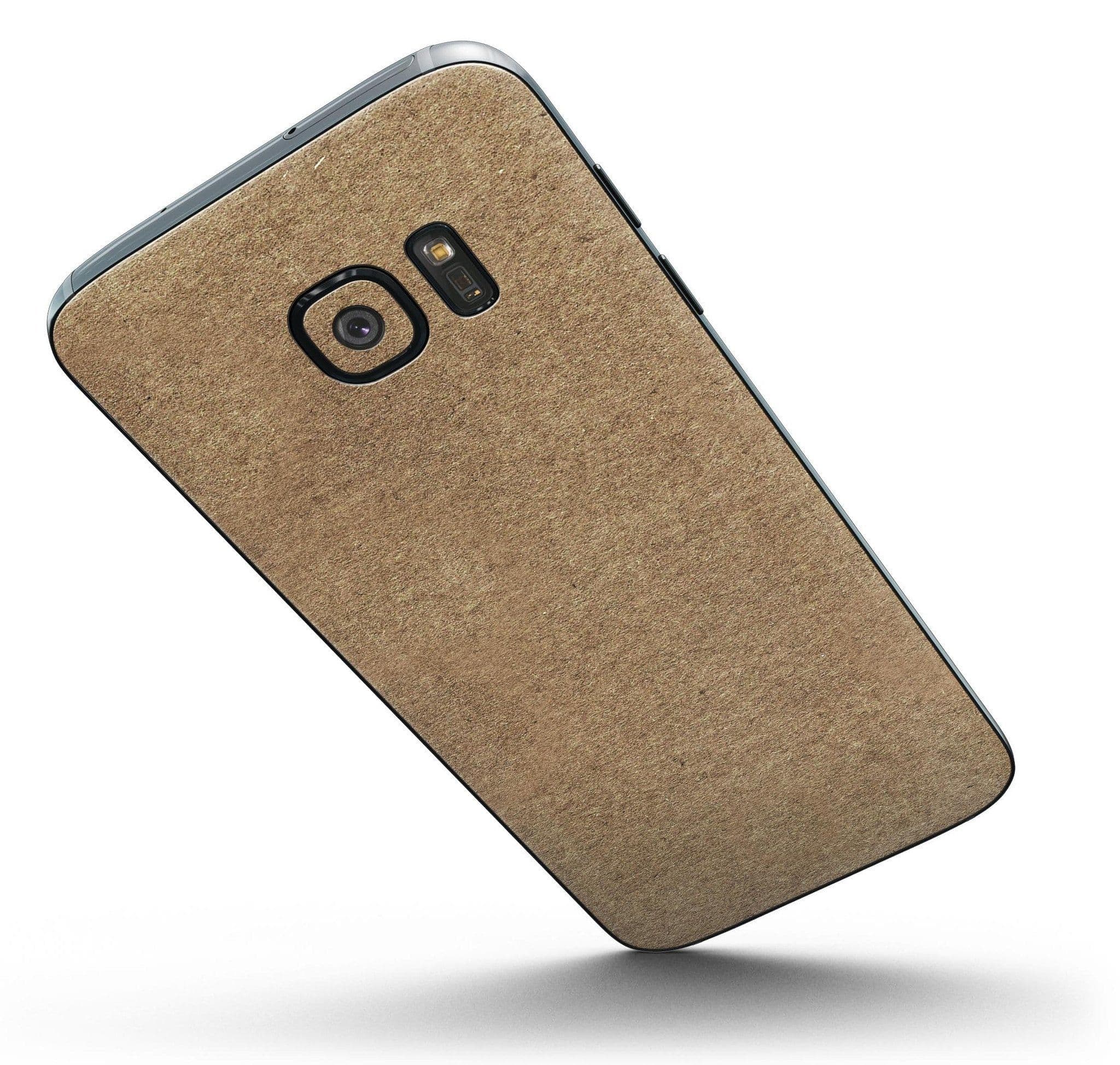 image-Brown Cork Surface - Full Body Skin-Kit for the Samsung Galaxy S7 or