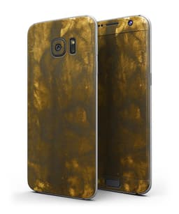 image-Golden Fiber Explosion - Full Body Skin-Kit for the Samsung Galaxy S7