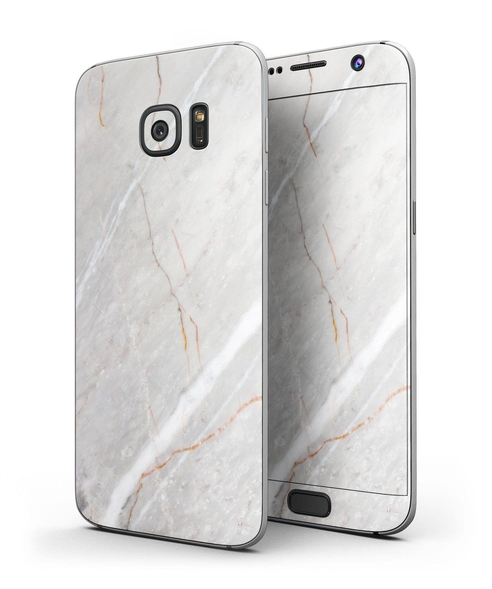 image-Slate Marble Surface V8 - Full Body Skin-Kit for the Samsung Galaxy S7