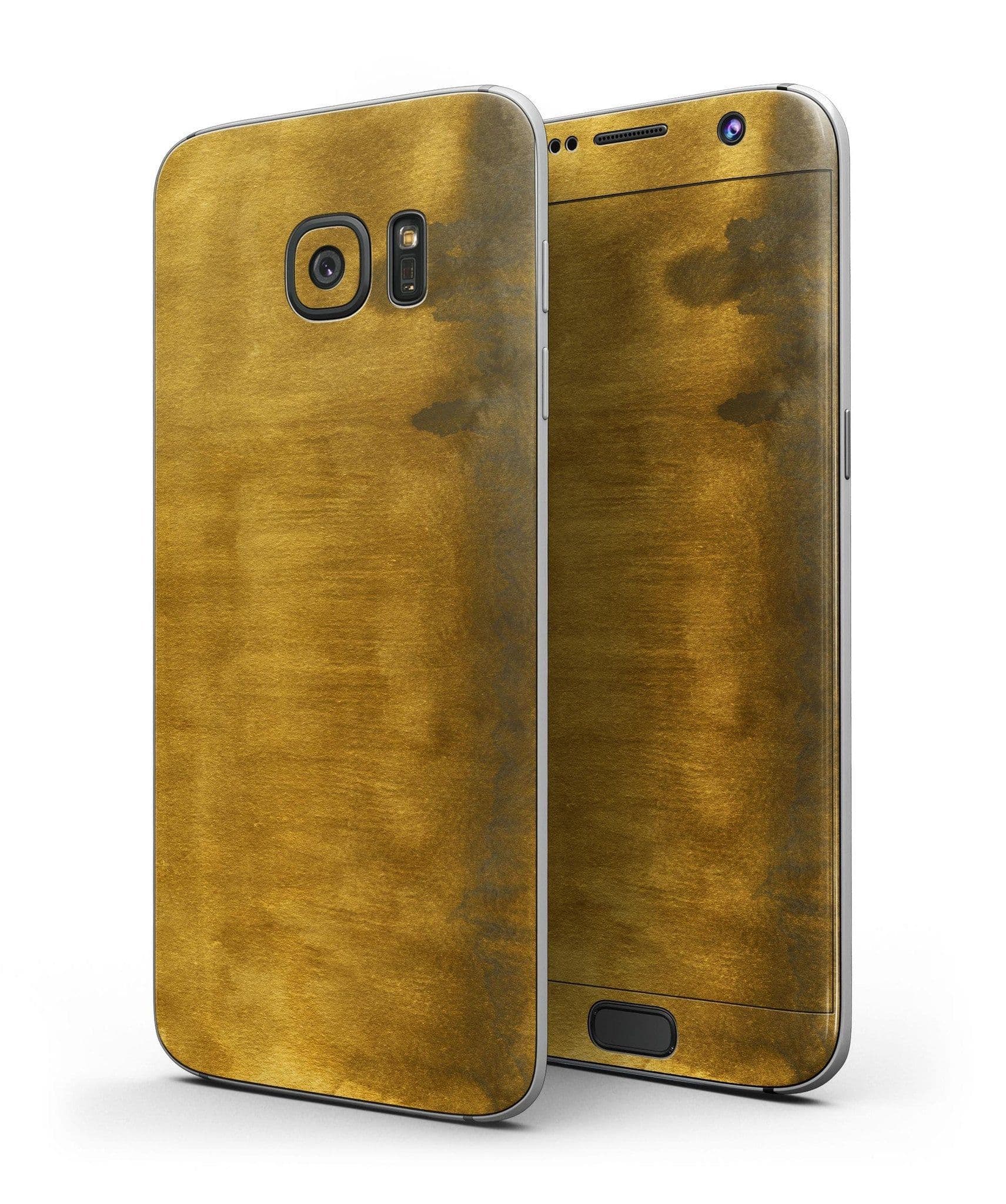 image-Golden Weeping Willow Over City - Full Body Skin-Kit for the Samsung