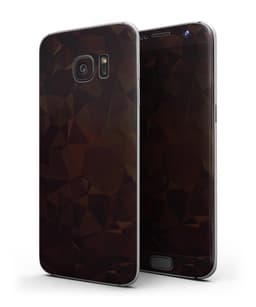 image-Dark Copper Abstract Geometric Shapes - Full Body Skin-Kit for the