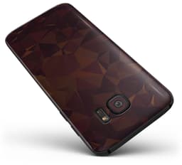 image-Dark Copper Abstract Geometric Shapes - Full Body Skin-Kit for the