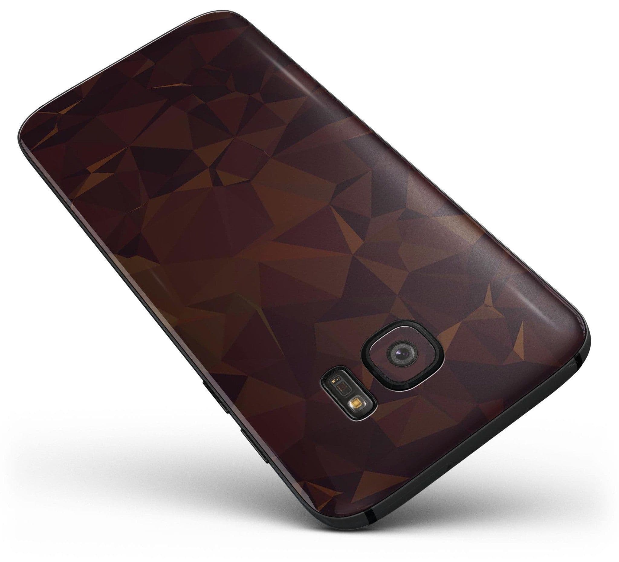 image-Dark Copper Abstract Geometric Shapes - Full Body Skin-Kit for the