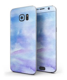 image-Blue & Green Watercolor Swirl - Full Body Skin-Kit for the Samsung