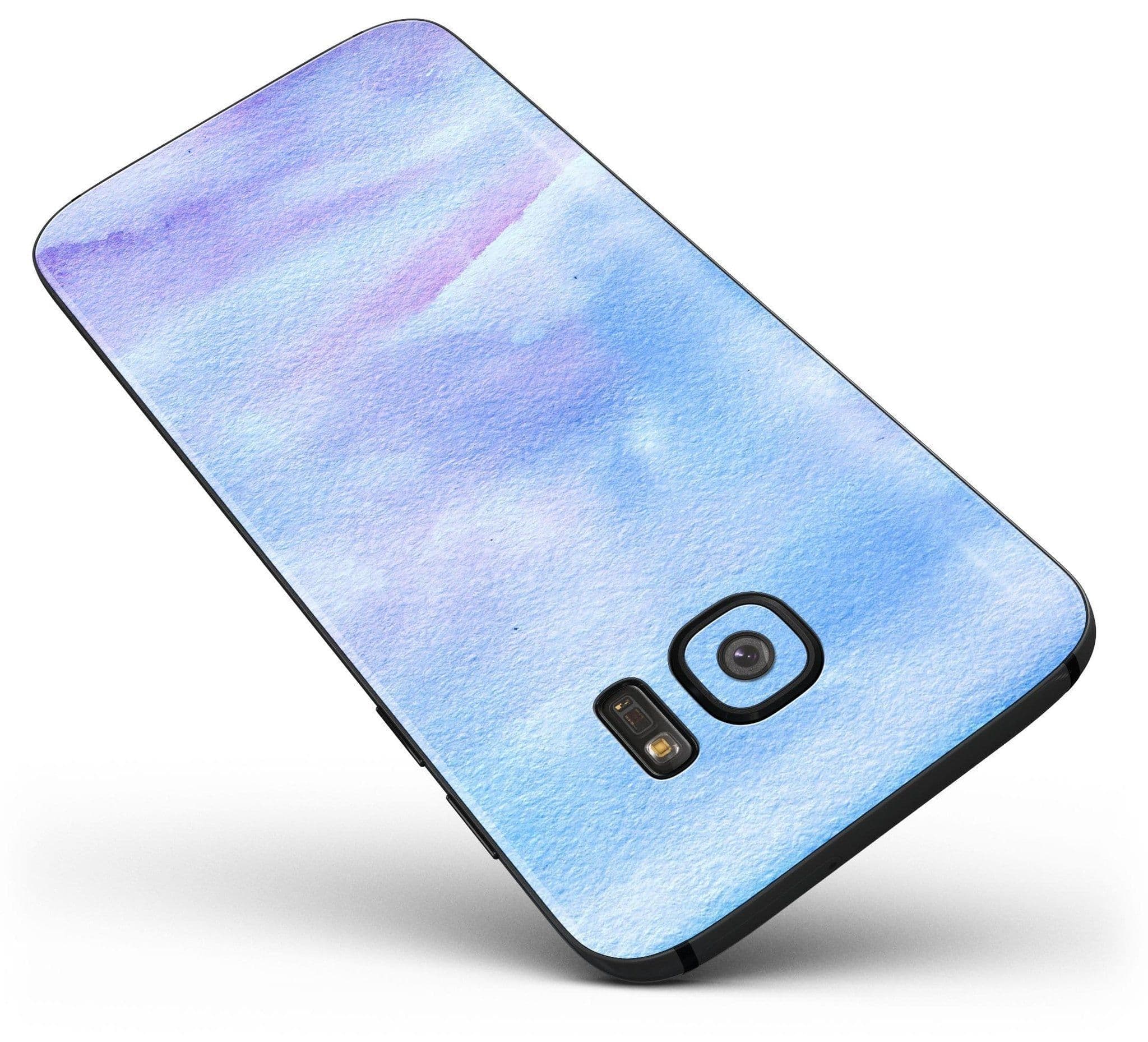 image-Blue & Green Watercolor Swirl - Full Body Skin-Kit for the Samsung