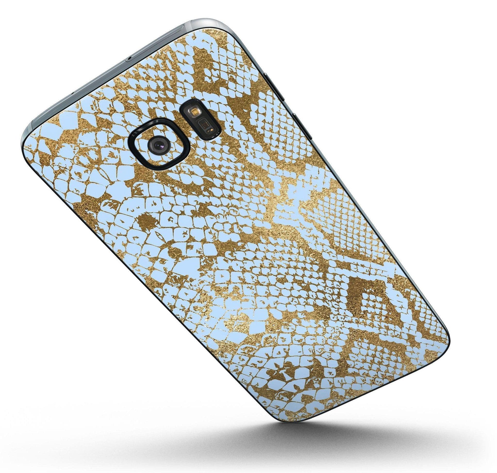 image-Gold Flaked Animal Laced - Full Body Skin-Kit for the Samsung Galaxy