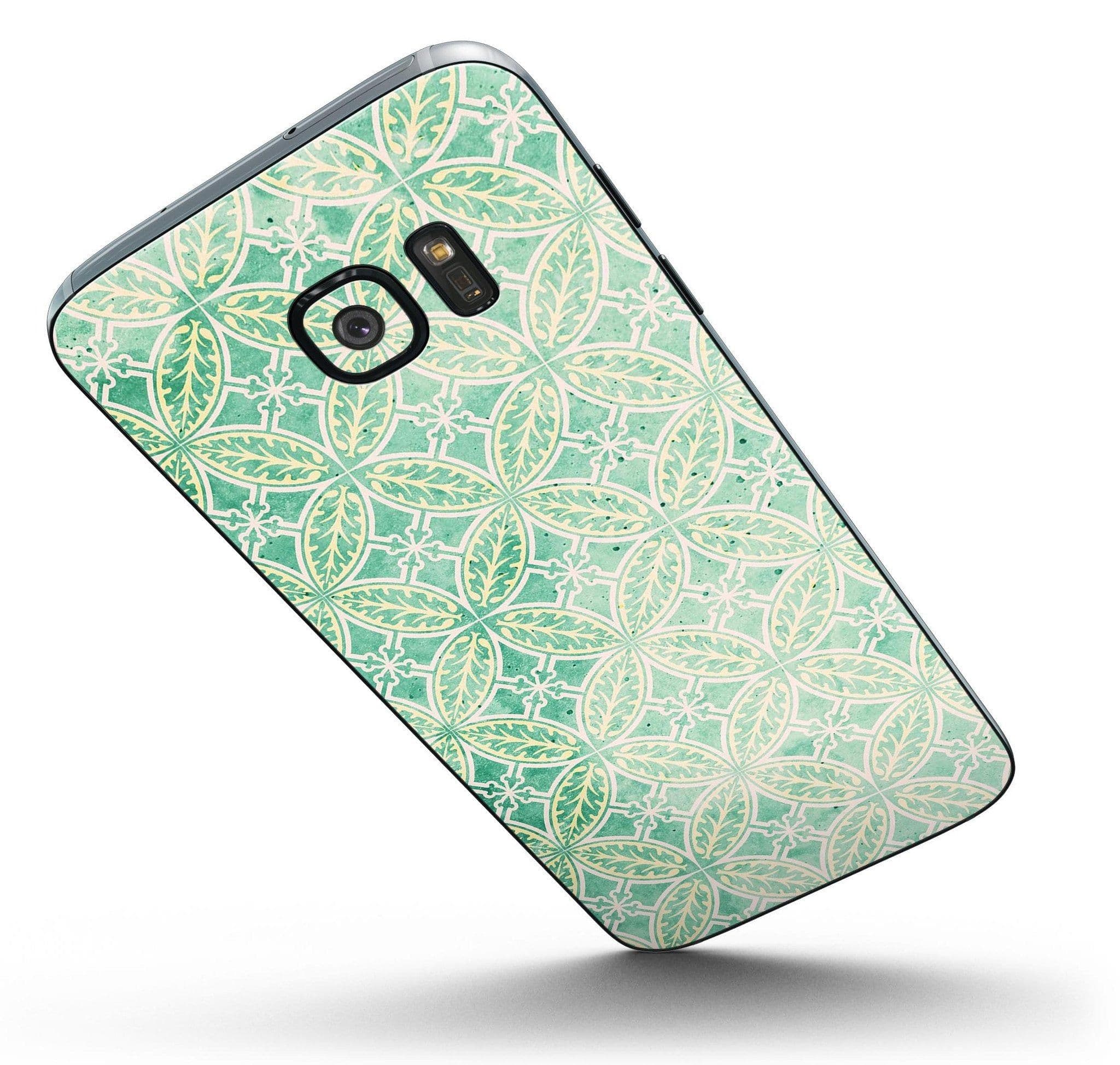 image-Faded Blue and Green Overlapping CIrcles - Full Body Skin-Kit for the