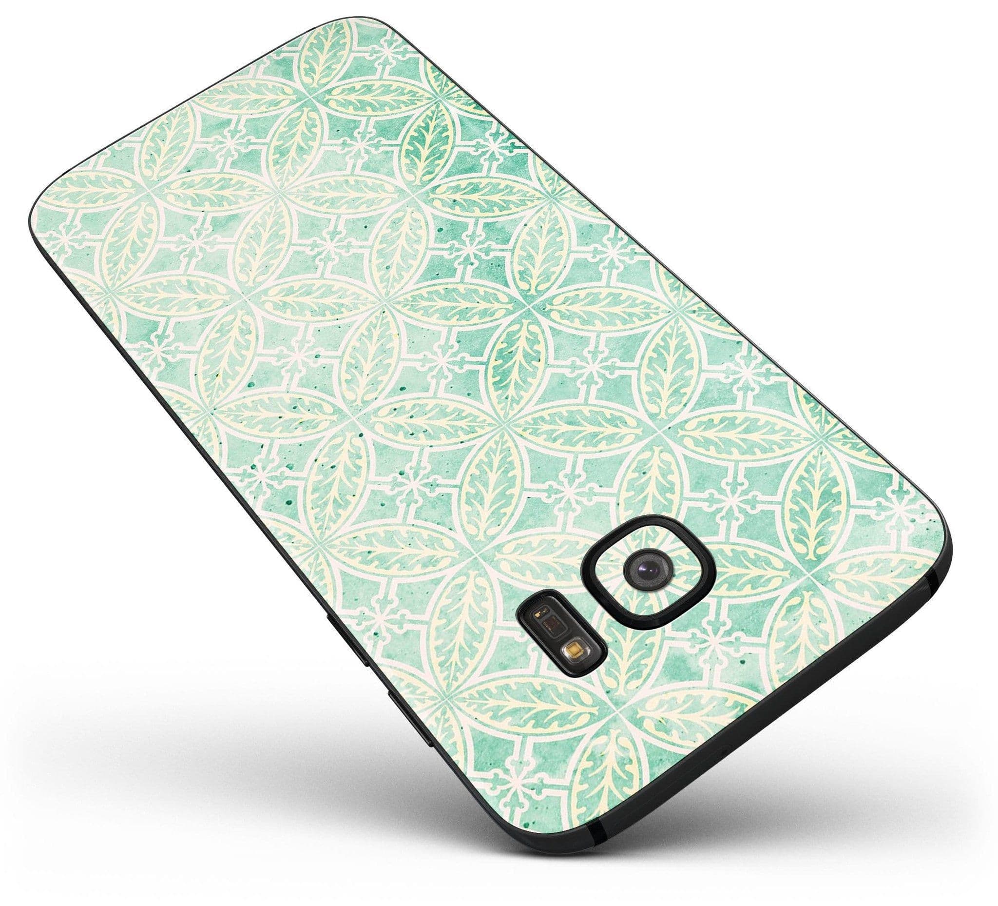 image-Faded Blue and Green Overlapping CIrcles - Full Body Skin-Kit for the