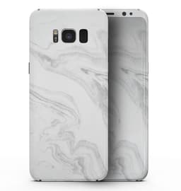 image-Gray 65 Textured Marble - Samsung Galaxy S8 Full-Body Skin Kit