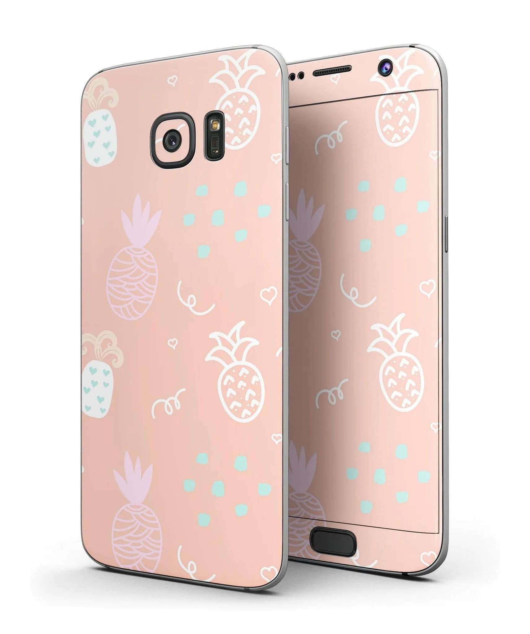 image-Tropical Summer Love v6 - Full Body Skin-Kit for the Samsung Galaxy S7