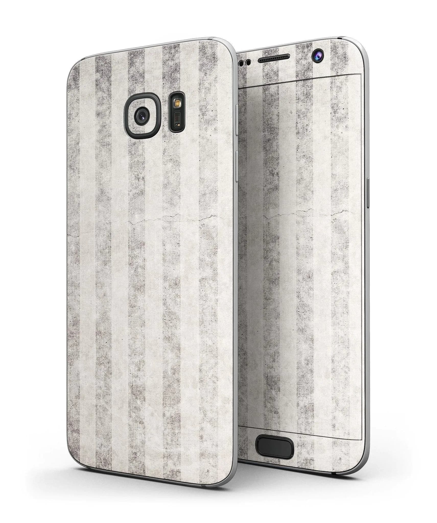 image-Disappearing Black and White Verticle Stripes - Full Body Skin-Kit for