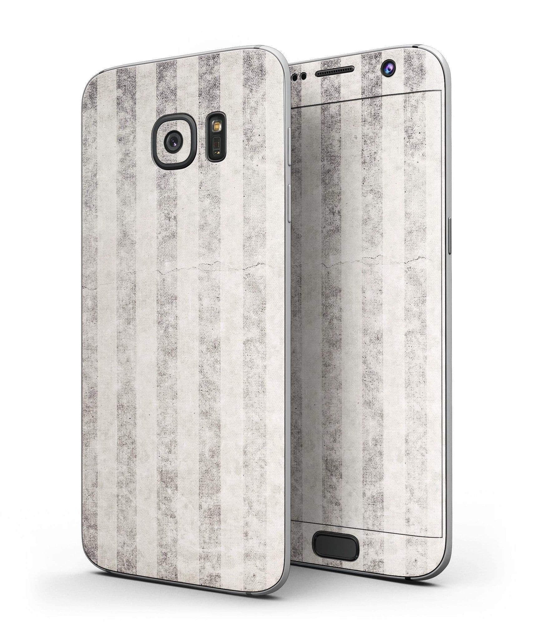 image-Disappearing Black and White Verticle Stripes - Full Body Skin-Kit for