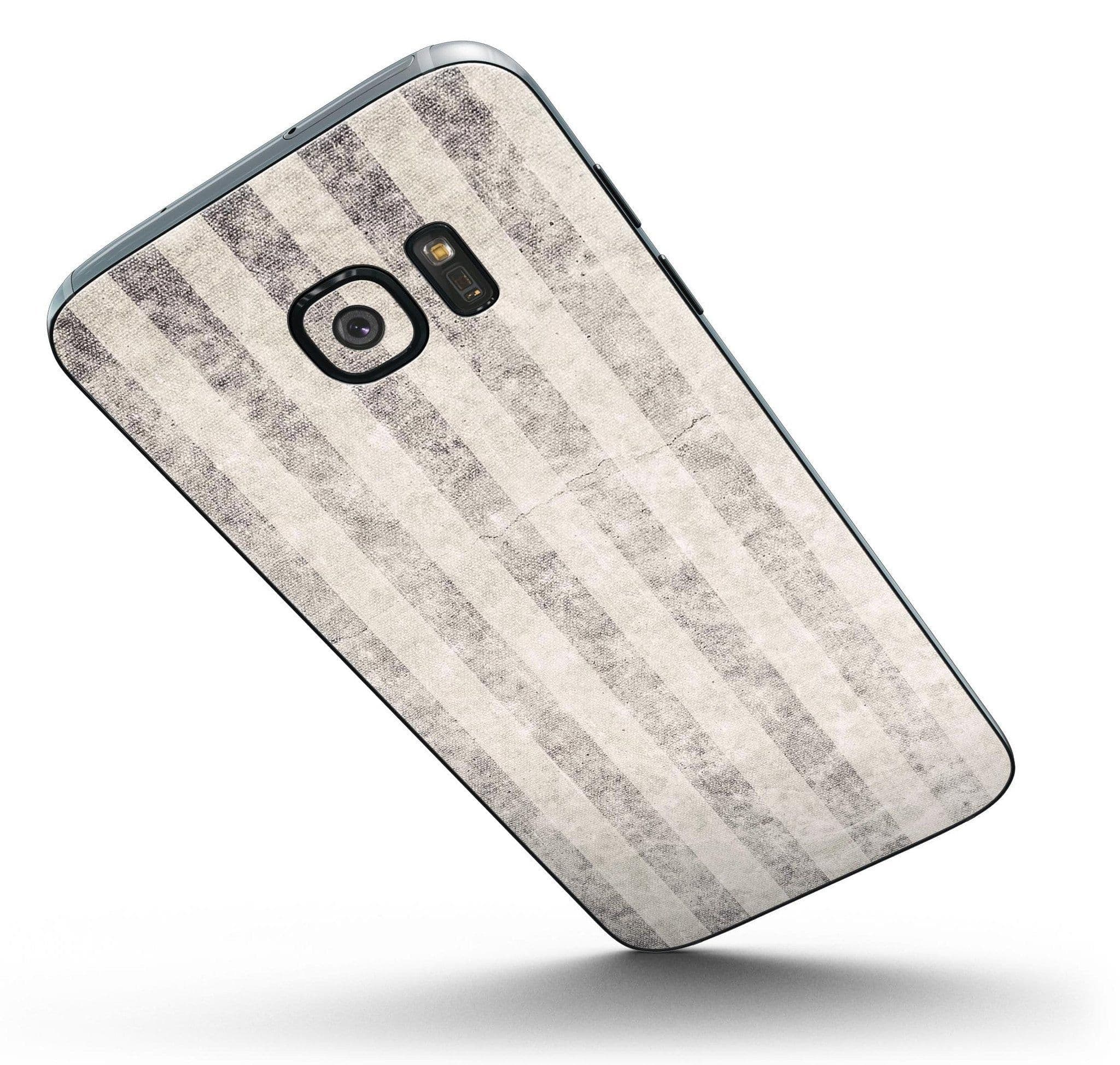 image-Disappearing Black and White Verticle Stripes - Full Body Skin-Kit for