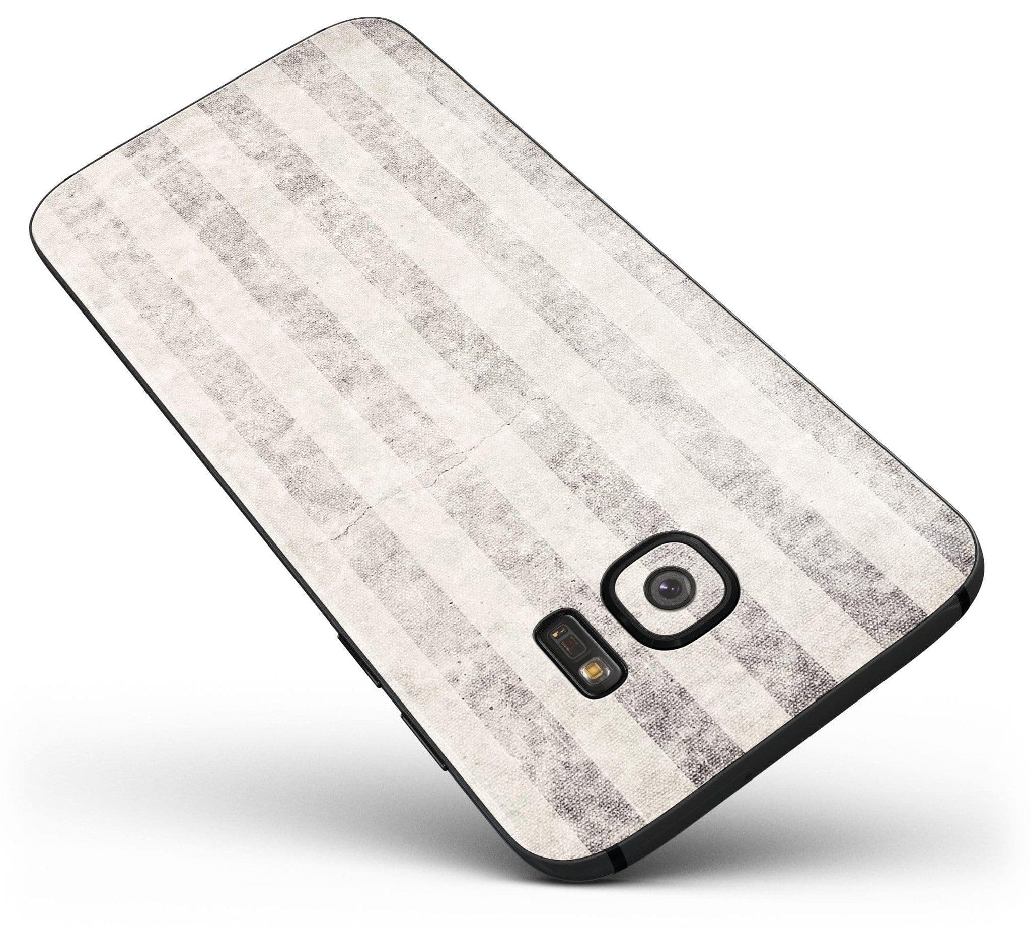 image-Disappearing Black and White Verticle Stripes - Full Body Skin-Kit for
