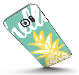 image-Well Hello Pineapple - Full Body Skin-Kit for the Samsung Galaxy S7 or