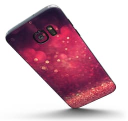 image-Dark Pink Shimmering Orbs of Light - Full Body Skin-Kit for the