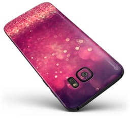 image-Dark Pink Shimmering Orbs of Light - Full Body Skin-Kit for the