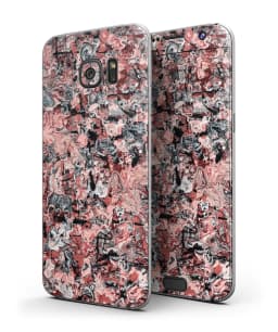 image-Abstract Wet Paint Pale Pink - Full Body Skin-Kit for the Samsung