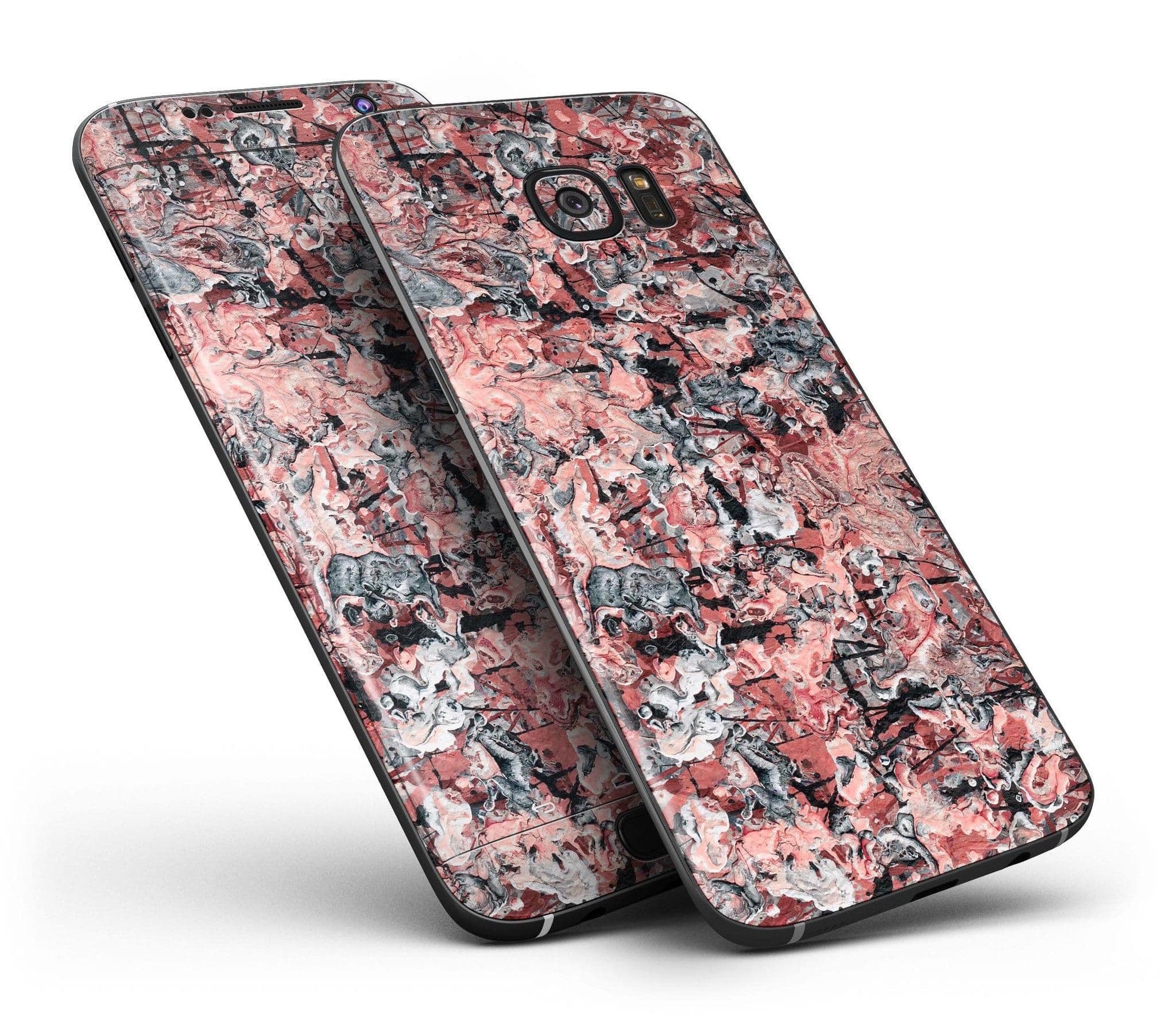 image-Abstract Wet Paint Pale Pink - Full Body Skin-Kit for the Samsung
