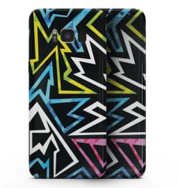 image-Crazy Retro Squiggles V1 - Samsung Galaxy S8 Full-Body Skin Kit
