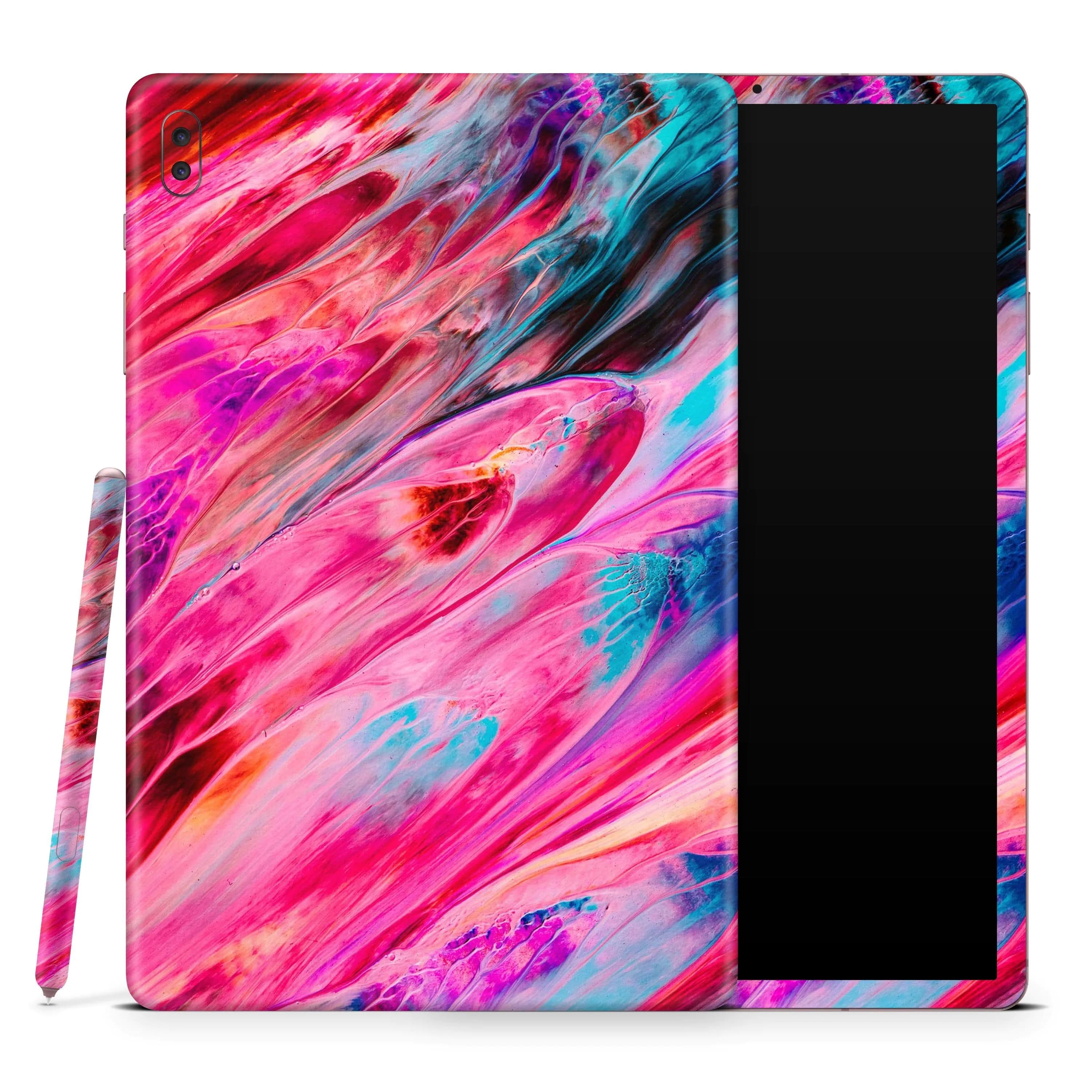 image-Liquid Abstract Paint V67 - Full Body Skin Decal Wrap Kit for Samsung