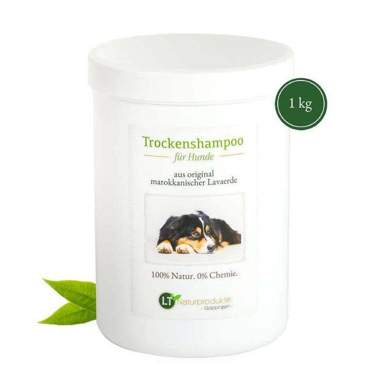 image-Dry shampoo for dogs - with original Moroccan lava clay | Vegan and