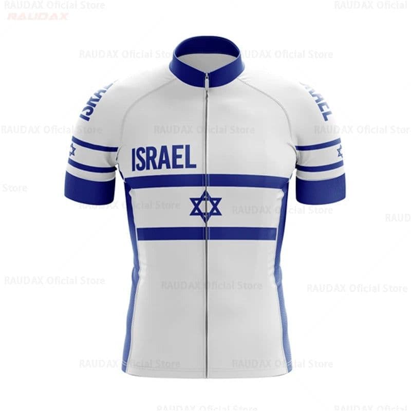image-ISRAEL New 2022 Team Summer Cycling Jersey Bike Clothing Cycle Bicycle MTB Sports Wear Ropa Ciclismo for Men's Mountain Shirts