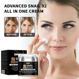 image-92% Snail Mucin Cream All-in-one Face Moisturizer Anti-aging Firming Cream Pore Minimizer Oil Control Moisturizer All Skin Types