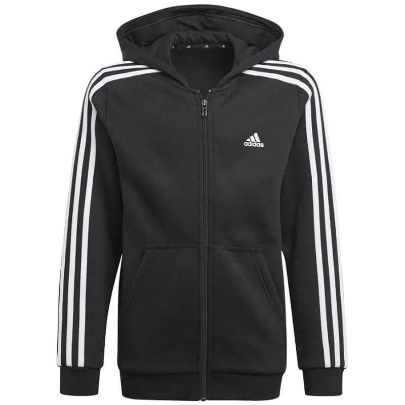 image-Adidas Essentials 3S Full-zip Hoodie Jr GQ8900