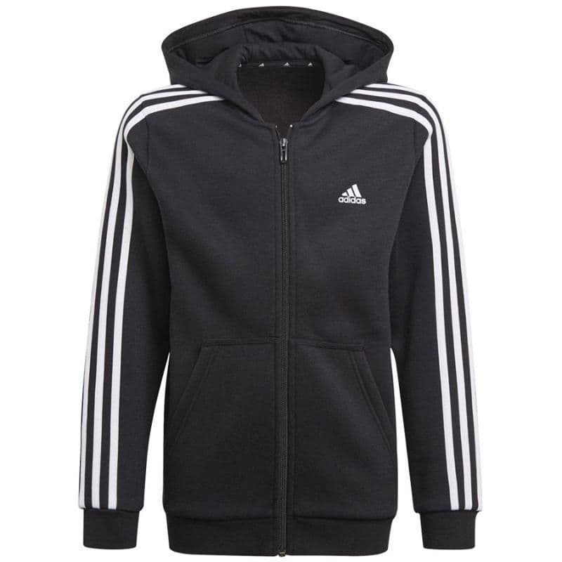 image-Adidas Essentials 3S Full-zip Hoodie Jr GQ8900