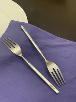 image-Vibhsa Stainless Steel Dinner Fork Set of 6