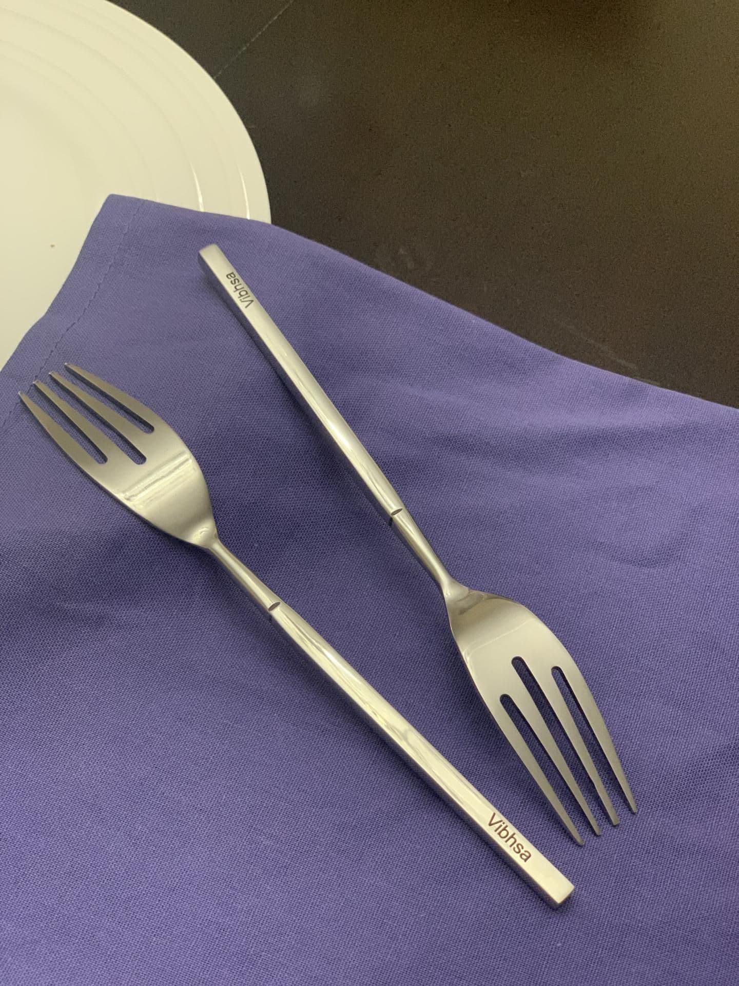 image-Vibhsa Stainless Steel Dinner Fork Set of 6