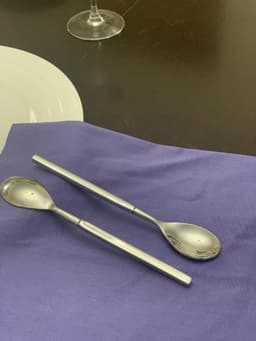 image-Vibhsa 6-PC Stainless Steel Dessert Spoon