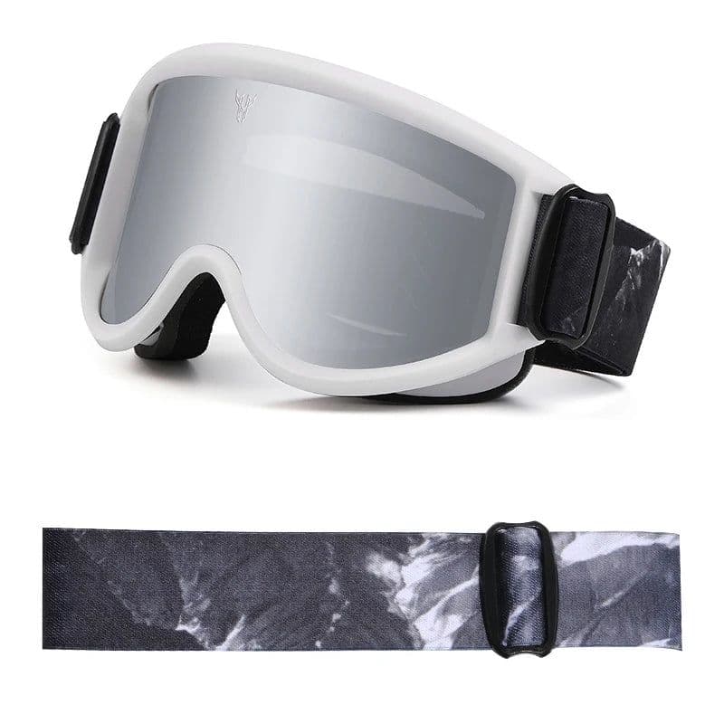 image-Skiing Goggles Windproof Cycling Motorcycle Goggles Winter Anti-Fog Snowboard Ski Glasses Ski Mask Tactical Goggle Sunglasses