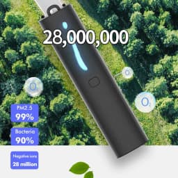 image-Mini Portable Air Purifier Wearable Necklace USB Air Cleaner Negative